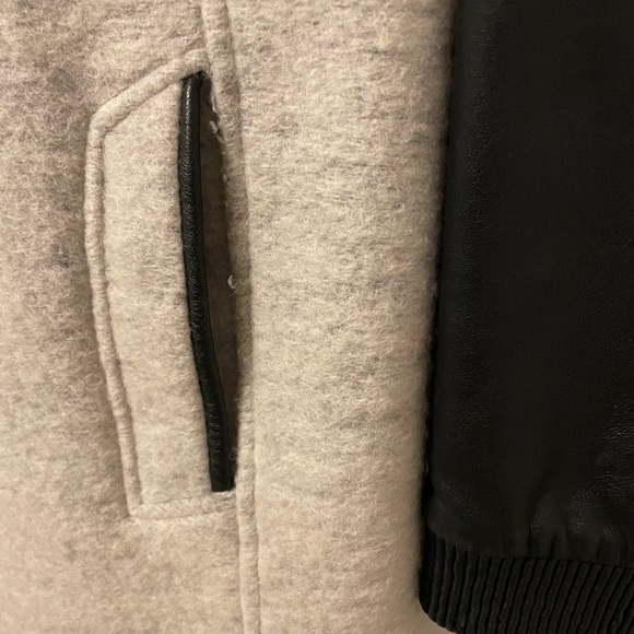 LaMarque Wool/Leather Jacket - Picture 3 of 9